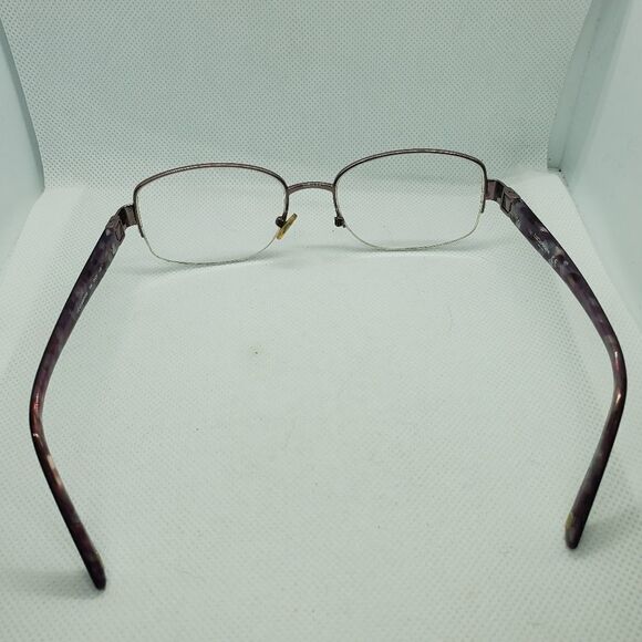 Liz Claiborne Purple Prescription Glasses Frames - Picture 5 of 9